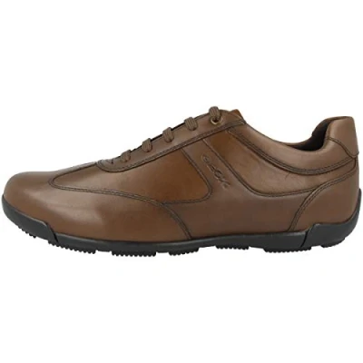 Afbeelding van Geox U Edgware A Sneakers voor heren, Cognac.