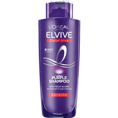 Afbeelding van 3x L&#039;Oréal Elvive Color Vive Purple Shampoo 200 ml