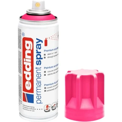 Afbeelding van Edding 5200 Permanent Spray 200ml Neon Roze