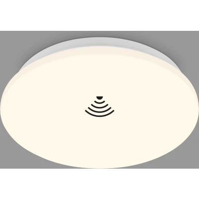 Afbeelding van BRILONER EKOS LED plafondlamp, sensor, wit, LED, 12W