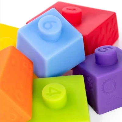 Afbeelding van FANCY Stapeltoren voor baby&#039;s vanaf 1, 2, 3 jaar, kleurring, stapelbare piramide, ringen kinderen en (stapeltoren)