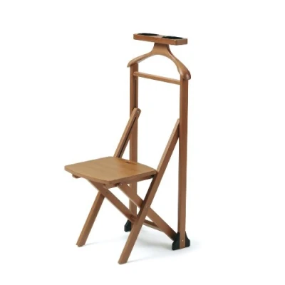 Afbeelding van Arredamenti Italia 2007 DUKA Valet Stoel Massief Beuken Kersen 57 x 107 46 cm