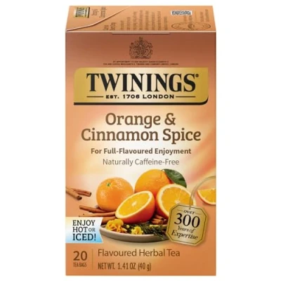 Afbeelding van Twinings Oranje &amp; Cinnamon Spice Tea (6 x 20 stuks)