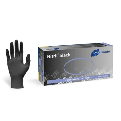 Afbeelding van Meditrade, Beschermende handschoenen, Wegwerphandschoenen (S)