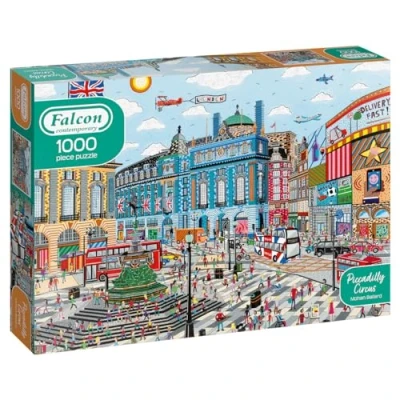 Afbeelding van Falcon Contemporary puzzel Piccadilly Circus Legpuzzel 1000 stukjes
