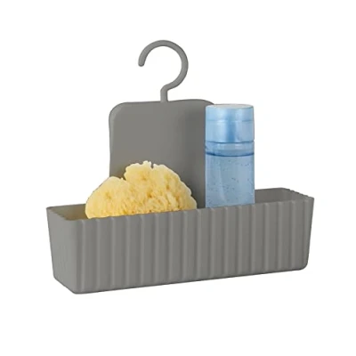 Afbeelding van WENKO Allstar Doucheset Minas taupe doucheplank, wandmand, polypropyleen, 25,3 x 22,5 8 cm,