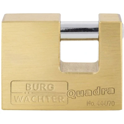 Afbeelding van Burg Wächter 28680 Hangslot 70.00 mm Verschillend sluitend Messing Sleutelslot