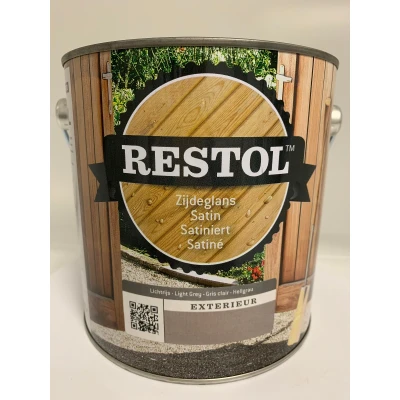 Afbeelding van Restol Houtolie Zijdeglans IJslandwit 2,5 liter