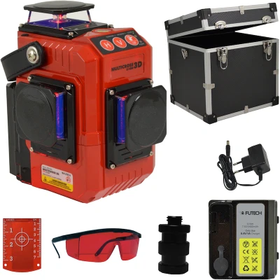 Afbeelding van Futech Kruislijnlaser Multicross 3D Red 032.03D