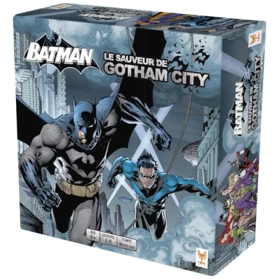 Afbeelding van TOPI GAMES Batman De redder van Gotham City gezelschapsspel bordspel vanaf 7 jaar 2 tot 8 spelers BAT 599001 Franse versie