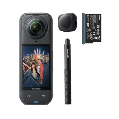 Image de Caméra sport Insta360 X5 8K Starter Bundle Noir