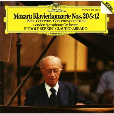 Afbeelding van Mozart: Piano Concertos nos 20 &amp; 12 / R Serkin, Abbado