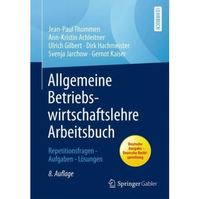 Afbeelding van Allgemeine Betriebswirtschaftslehre Arbeitsbuch