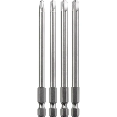 Afbeelding van KWB torsie bitset Safety bits met torque set punt 4, 6, 8 en 10 Lengte 100 mm Hoge torsieweerstand 129840