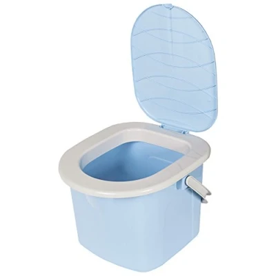 Afbeelding van Branq Toilet 15,5 liter Camping Emmer Outdoor Reizen (Blauw)