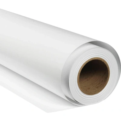 Afbeelding van Bresser Achtergrondpapier Op Rol SBP01 1.69 x 11m Geschikt voor Fotostudio Artic White