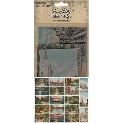 Afbeelding van Idea ology Tim Holtz Vellum Scenes (TH94028)