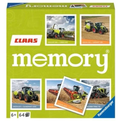 Afbeelding van Ravensburger CLAAS memory® 20882 de speelklassieker voor alle landschapsfans, merkspel 2 8 spelers vanaf 6 jaar