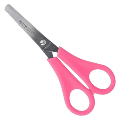 Afbeelding van Westcott kinderschaar 13 cm, roze schaar
