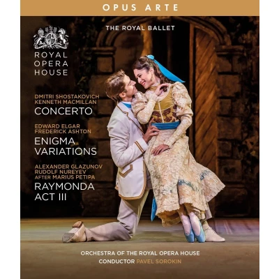 Afbeelding van The Royal Ballet Pavel Sorokin Concerto/Enigma Variations (Blu ray)