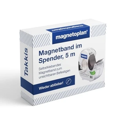 Afbeelding van Magnetische plakband 19mmx5m