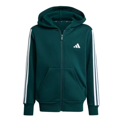 Afbeelding van adidas Sportswear Sweater met rits voor kinderen, Maat: 176, Medium grey heather black