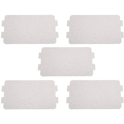 Afbeelding van PIQIUQIU 5 stuks Mica Magnetron Plaat Vervanging Blad HyperFrequentie Golf Gids Cover 116 x 64 mm