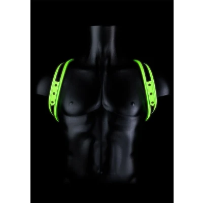 Afbeelding van Sling Harness Glow in the Dark Neon Green/Black L/XL
