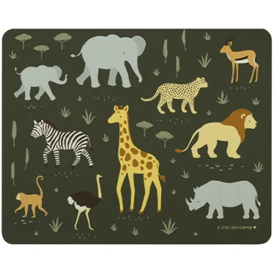 Afbeelding van A little lovely company placemat savanne