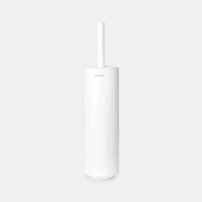 Afbeelding van Brabantia MindSet WC Borstel met houder Vrijstaand en hangend Mineral Fresh White
