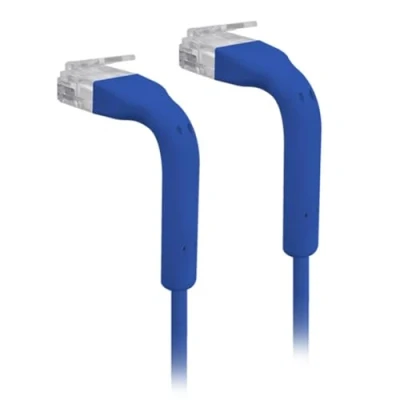Image de Ubiquiti UniFi Cordon de raccordement RJ 45 (M) pour 1 m 3 mm CAT 6 démarré bleu