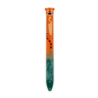Afbeelding van TWO COLOUR BALLPOINT PEN CLICK&amp;CLACK TIGER