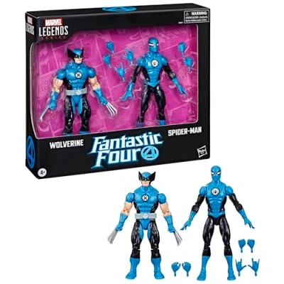 Afbeelding van Fantastic Four Marvel Legends Action Figure 2 Pack Wolverine &amp; Spider Man 15 cm