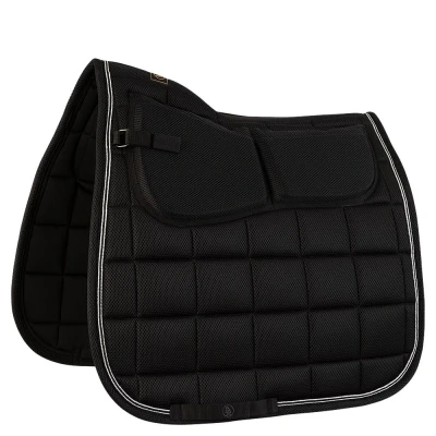 Image de BR Tapis de Selle TriFlex Dressage NoirVendu par Agradi