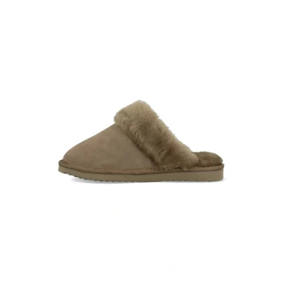 Afbeelding van Warmbat Australia FLS321032 MOSS GROEN38 Muiltjes, Dames, Maat: 36, Green Veloursleer