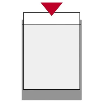 Image de Etui Exacompta Sachet de 10 étuis PVC simples A4