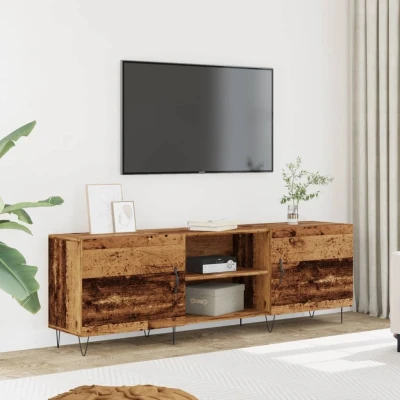 Afbeelding van vidaXL Tv meubel 150x30x50 cm bewerkt hout oud houtkleurig
