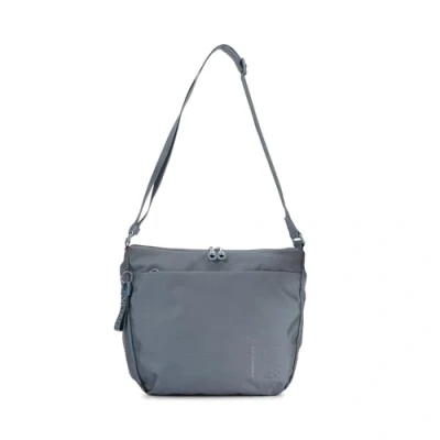 Afbeelding van MANDARINA DUCK schoudertas MD20 Hobo Bag Iron blauwgrijs