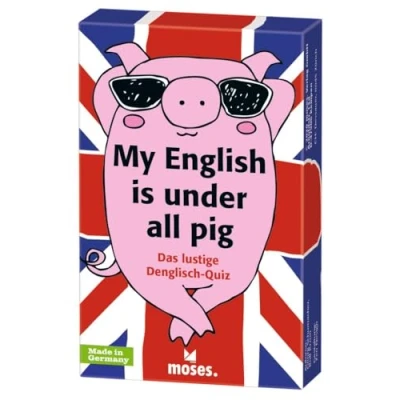 Afbeelding van My English is under all pig (spel): de grappige denglish quiz