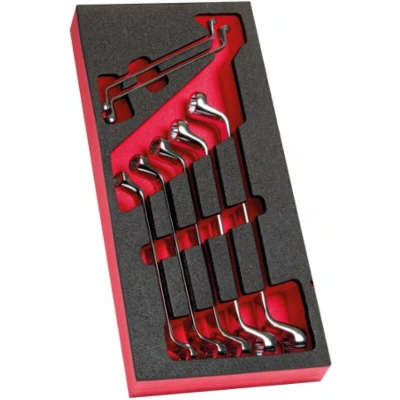Afbeelding van Facom MODM.55A 1 module met 7 VERDIEPTE ringsleutels van 6 TOT 19 MM, Actie 2020
