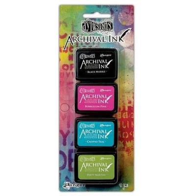 Afbeelding van Ranger Archival Mini Ink Kit 1 AMDK85218 Dylusions (05 24)