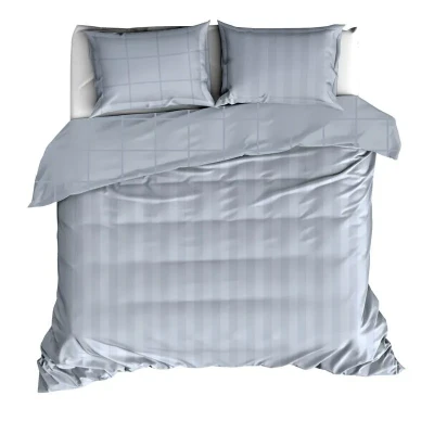 Image de de Witte Lietaer Zygo housse couette Grande taille (240x220 cm + 2 taies d&#039;oreiller) Bleu
