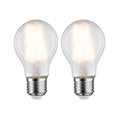 Afbeelding van Paulmann 28642 LED lamp Energielabel E (A G) E27 7 W Warmwit (Ø x h) 60 mm 106 2 stuk(s)