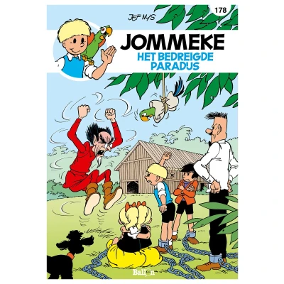 Afbeelding van Jommeke strip 178 Het bedreigde paradijs
