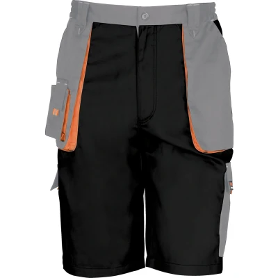 Afbeelding van Result Work guard Lite Shorts R319X Black / Grey Orange