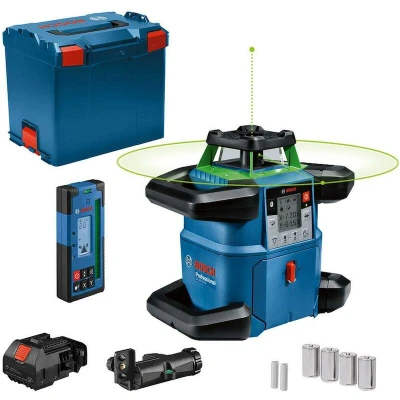 Afbeelding van Bosch Professional GRL 650 CHVG Accu Rotatielaser Groen 18V + Laserontvanger LR 65 G Basic Body in L Boxx 0601061V01