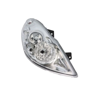 Afbeelding van ABAKUS 442 1165R LDEMN Koplampen rechts H7/H1/H7 Geel Met bochtcorrectielicht voor rechtsrijdend verkeer PX26d, P14.5s RENAULT: MASTER 3 Kasten