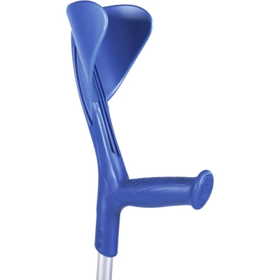 Afbeelding van Elleboogkruk Open Manchet Blauw