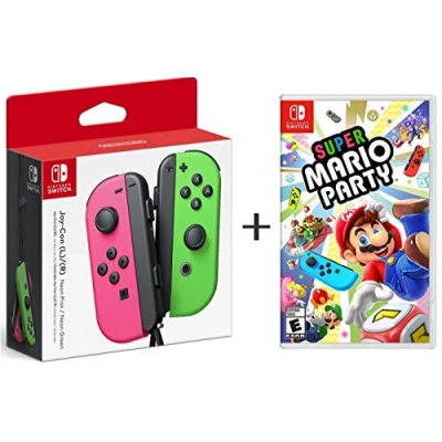 Afbeelding van Nintendo Super Mario Party bundel + Joycon controllers Switch