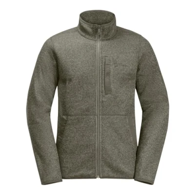 Afbeelding van Jack Wolfskin Tannenspur Fleecejas, Heren, Maat: Large, Black